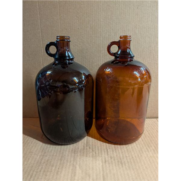 (2) Vintage Jugs (1) Javex 128-OZ