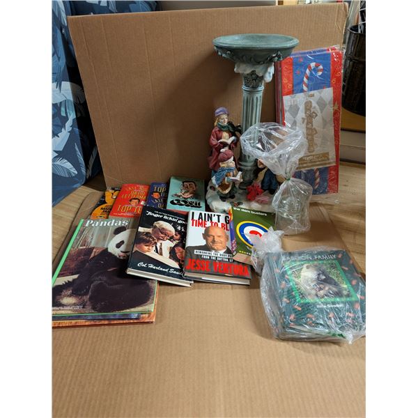 Lot of Misc. Items (Books, Insulators, Decor, and etc.)