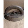 Image 6 : (3) Vintage Sad Irons (2) Guelph Canada and (1) Boyer Town U.S.