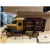 Image 6 : Wood Decor Lot (Wood Candle Holders, Wood Car, and etc.)
