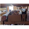 Image 1 : Box and assorted Items (Helmet, Frames, Collage Images, and etc.)