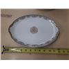 Image 3 : Limoges Porcelain 29 Piece Dinner Set - (5 Large, 3 Small, 3 Medium Plates Having Chips and other di
