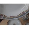 Image 7 : Limoges Porcelain 29 Piece Dinner Set - (5 Large, 3 Small, 3 Medium Plates Having Chips and other di