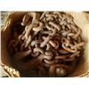 Image 4 : Heavy-duty, rusted industrial chain in box.