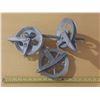 Image 1 : Vintage LIDO brand clothesline pulleys manufactured in Canada.