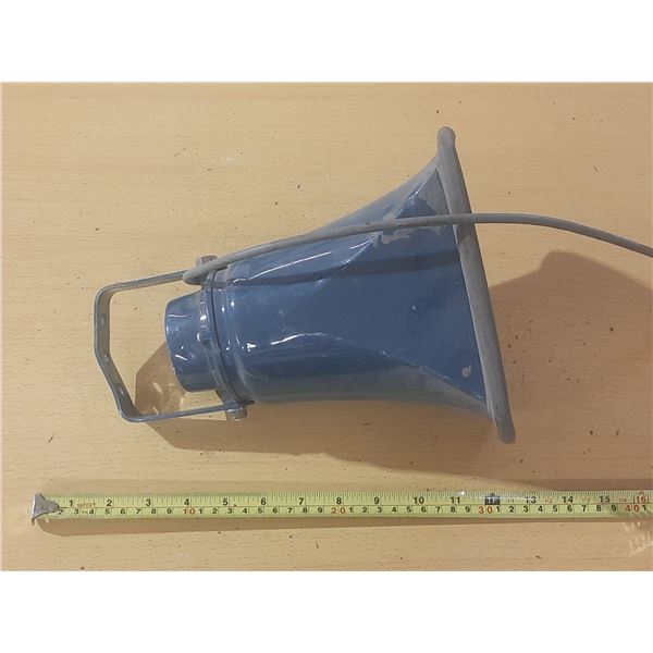Vintage paging horn speaker. (Untested)