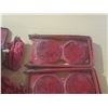 Image 3 : Vintage Grote Reflectors No. 70 Flameless Flare roadside safety reflectors.