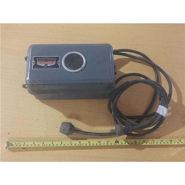 Vintage Cutler-Hammer Supertimer manufactured by Paragon Electric Company.
