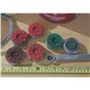 Image 2 : Sun-Glo shuffleboard weights, often referred to as pucks, designed for use on table shuffleboard gam