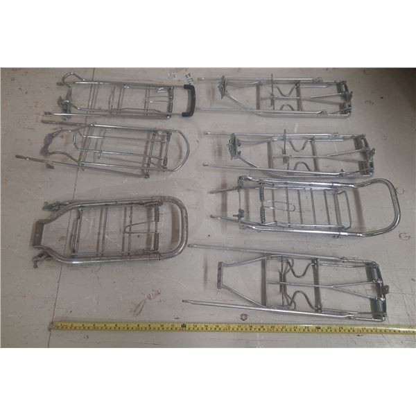 Vintage bicycle luggage carriers.