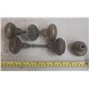 Image 1 : Antique door knobs.