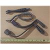 Image 1 : Vintage cast iron stove lid lifters and grate shakers used for wood-burning stoves.