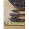 Image 2 : Vintage tools appear to be related to metalworking and trade crafts and lock keys, etc.