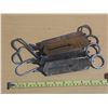 Image 5 : Vintage iron spring balance hanging scales.