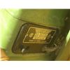 Image 4 : Vintage green Swiss Elna "Grasshopper" sewing machine in its original carrying case. (Untested)