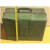 Image 5 : Vintage green Swiss Elna "Grasshopper" sewing machine in its original carrying case. (Untested)