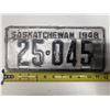 Image 1 : 48' Sask License Plate 25-045