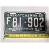 Image 1 : 56' Sask License Plate F81-902