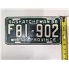 Image 2 : 56' Sask License Plate F81-902