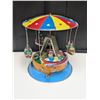 Image 1 : Vintage Made in China Tin Working Merry Go Round Toy