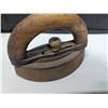Image 5 : Vintage Sad Iron w/ Vintage Wood Spout