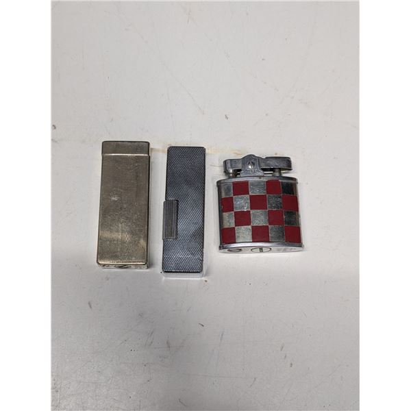 (3) Vintage Lighters (Auer, Win, and etc.)