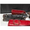 Image 4 : Lot of Vintage Trains, Train tracks, Train Carts, and remote Control For Trains