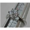 Image 5 : 1 - NEW Platinum Plated 1.0ct Solitaire Ring