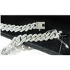Image 4 : 2 - NEW Platinum Plated Cuban Link Necklace