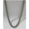 Image 9 : 2 - NEW Platinum Plated Cuban Link Necklace
