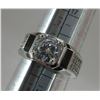 Image 2 : 5 - NEW Platinum Plated 2.0ct Man’s Ring