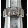 Image 6 : 5 - NEW Platinum Plated 2.0ct Man’s Ring