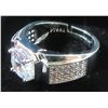Image 7 : 5 - NEW Platinum Plated 2.0ct Man’s Ring