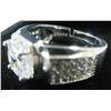 Image 8 : 5 - NEW Platinum Plated 2.0ct Man’s Ring