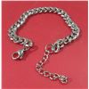 Image 3 : 6 - NEW Platinum Plated Cuban Link Bracelet