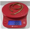 Image 2 : 7 - NEW 14K Gold Plated Serpentine Necklace