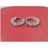 Image 5 : 12 - NEW Platinum Plated Huggie Earrings