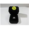 Image 1 : 13 - NEW Platinum Plated 1.0ct Halo Ring