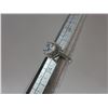 Image 3 : 13 - NEW Platinum Plated 1.0ct Halo Ring