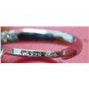 Image 7 : 13 - NEW Platinum Plated 1.0ct Halo Ring