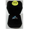 Image 1 : 16 - NEW Platinum Plated Double Hearts Ring