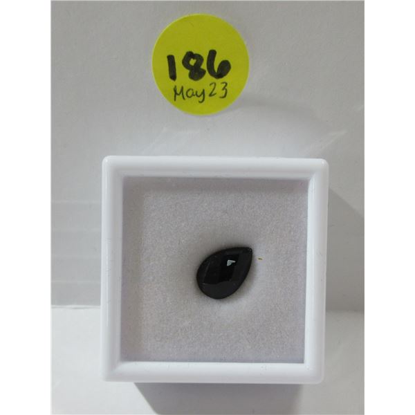 27 - New - 3.1ct Natural Black Onyx