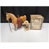 Image 1 : Collectable Boyds Bears and Friends "I'D Choose to be a Daisy" and Horse Figure