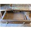 Image 3 : Antique Bench w/ Floral Design (Damaged Spindle)