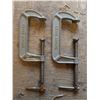 Image 3 : (2) Antique Fuller C-Clamps 6inch Made in Japan