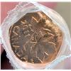 Image 2 : (7 Rolls) Mint Rolls Canadian 1 Cent  BU 2011 Magnetic