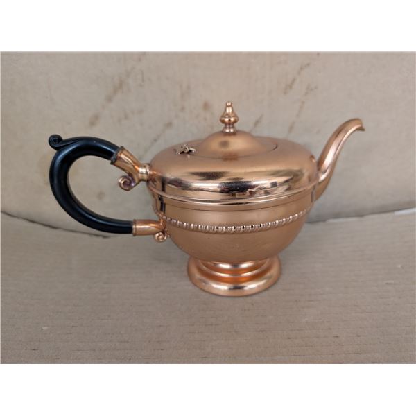 Vintage Canadian E.P. Copper Tea Pot
