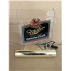 Image 1 : Nice Looking Vintage Light for Bar "Miller" Needs New Bulb