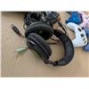 Image 8 : (5) Used Xbox Controllers (4) Xbox One/Series S and X and (1) Xbox 360 Plus Audio Adapters, and Head