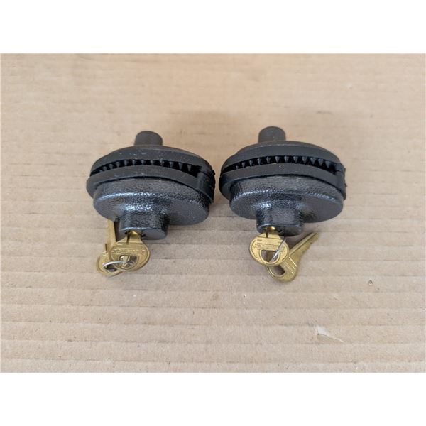 (2) Vintage Trigger Locks w/ Keys
